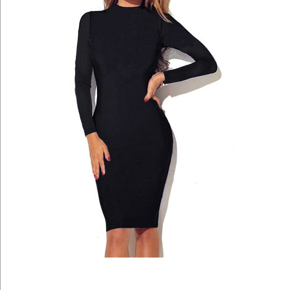 Black BodyCon Dress